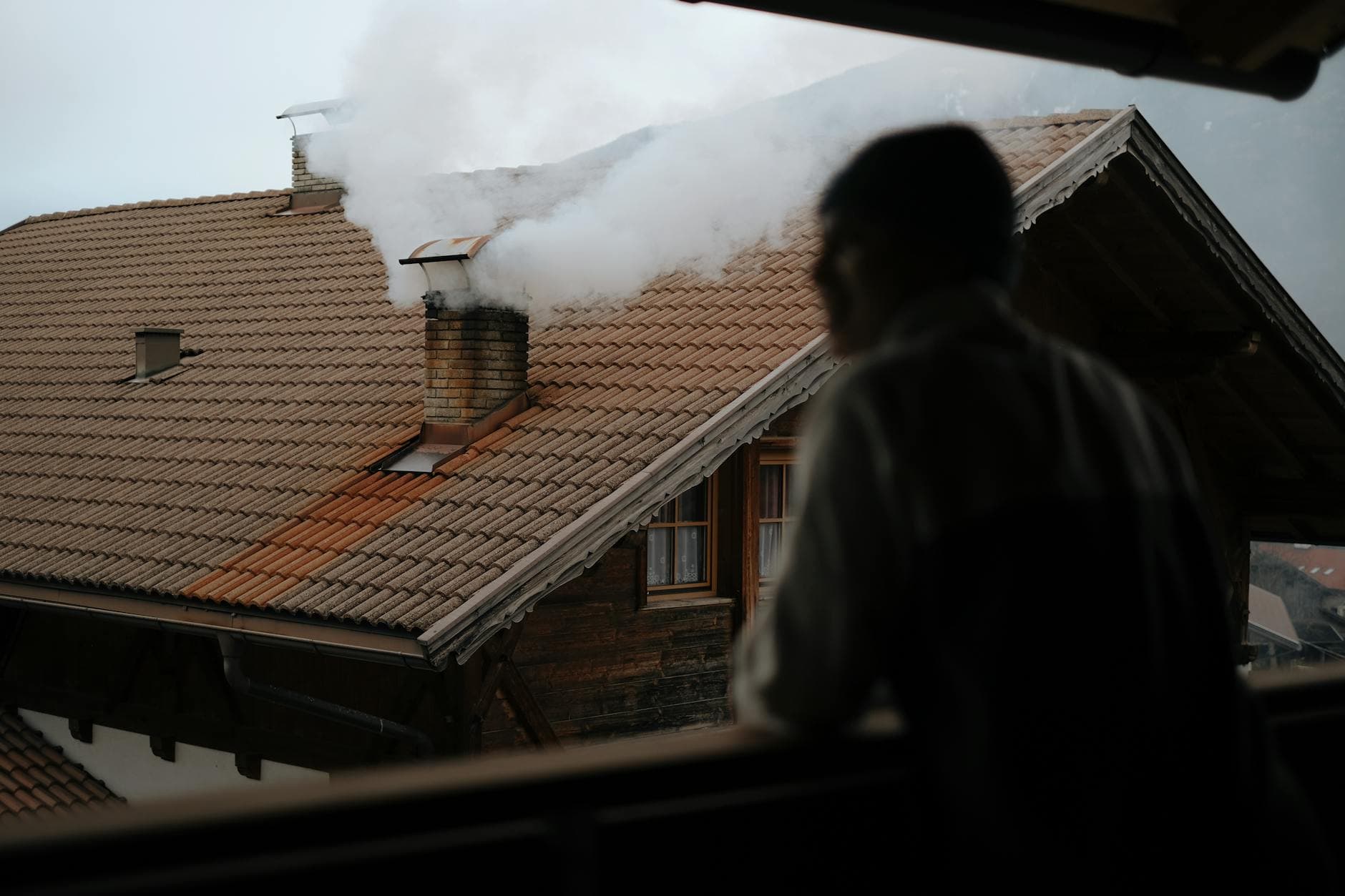 Chimney smoke chamber parging and repair