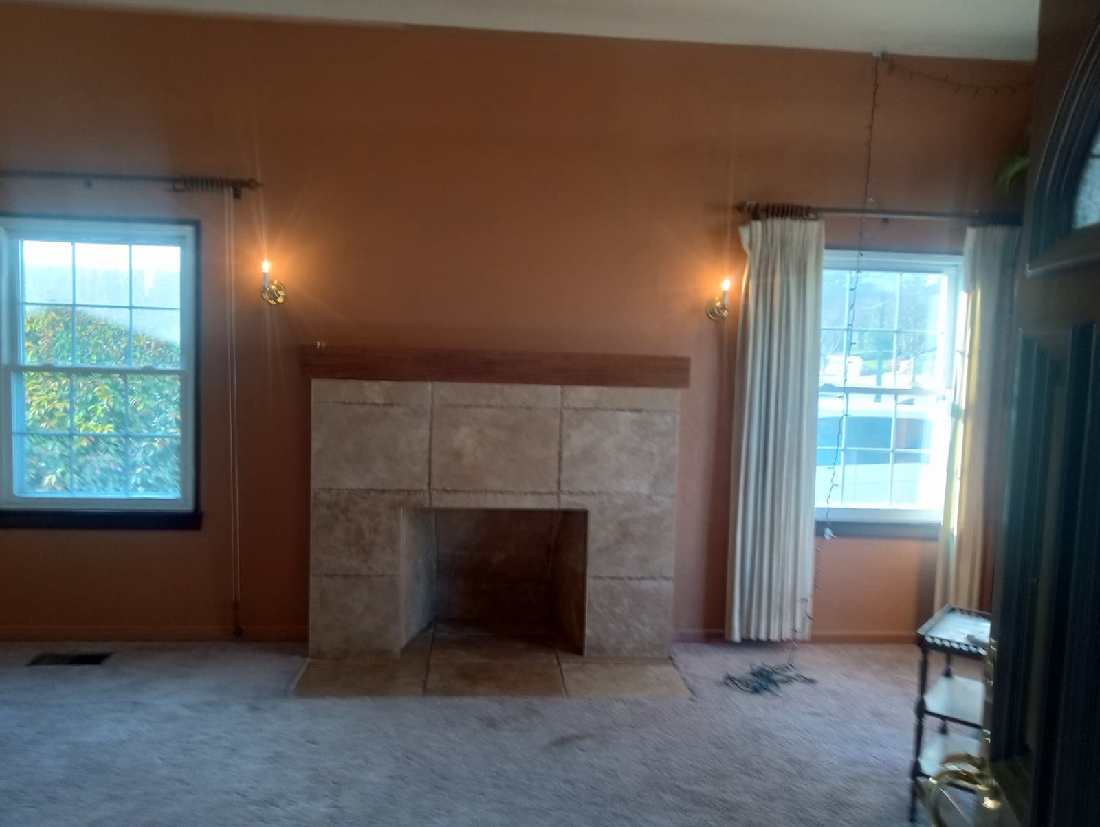 Completed mold remediation and water damage restoration project