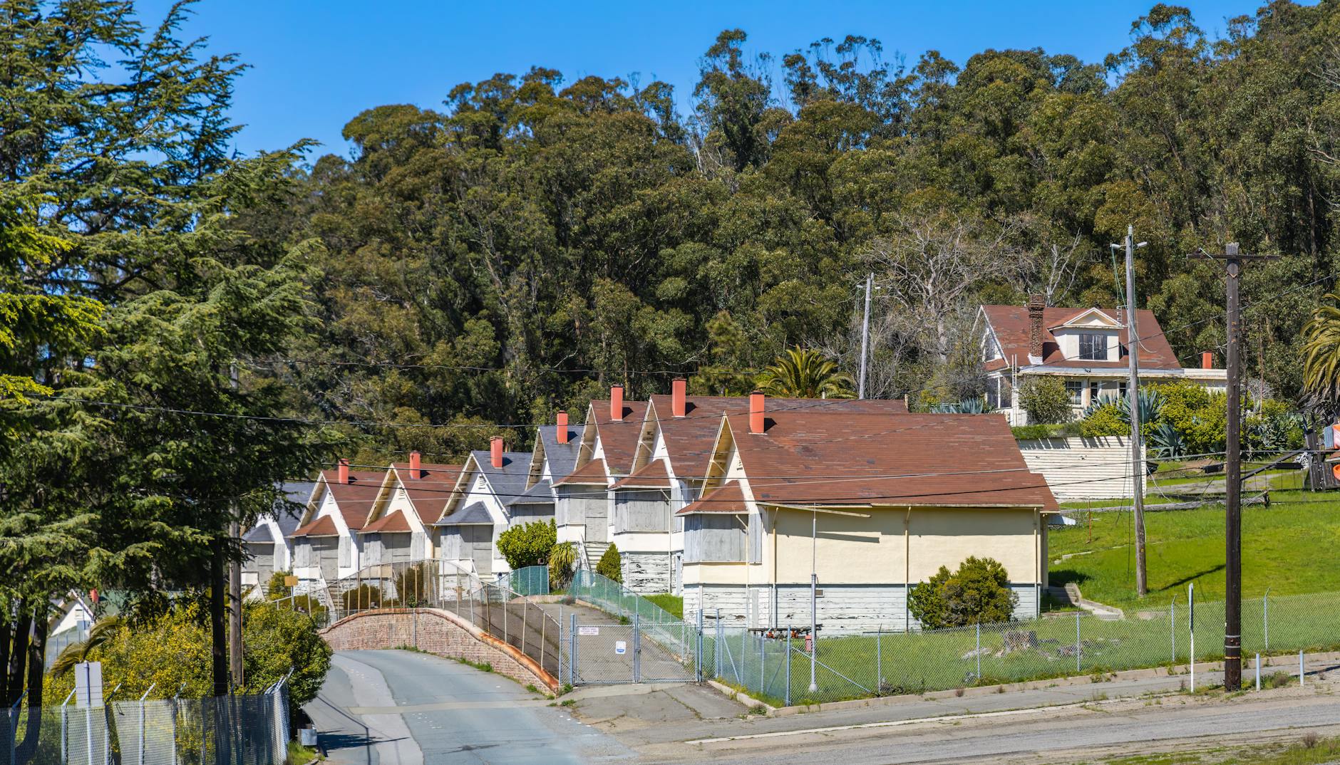 Residential neighborhood in Pasadena, California