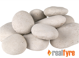 Ivory Fireplace Rocks (STN-10)
