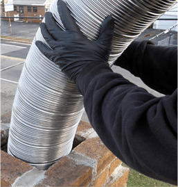 Chimney Liner Installation